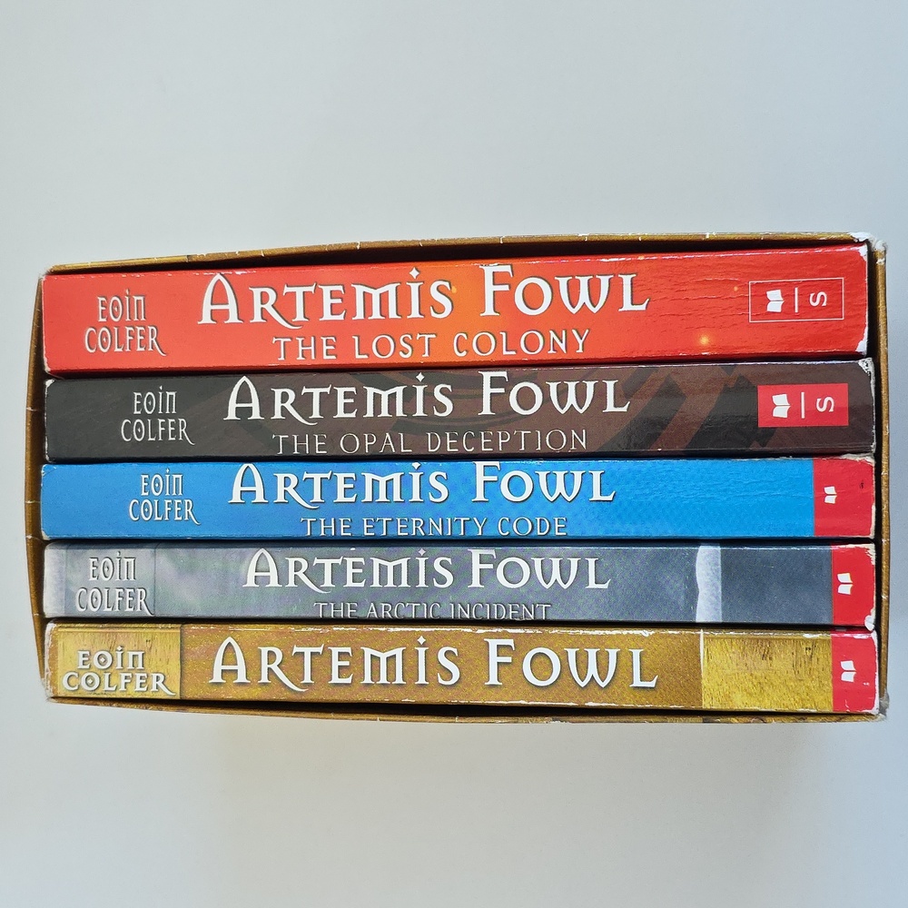 Chapter Book Bundle - Artemis Fowl Book Set By Eoin Colfer - Ages 10+
